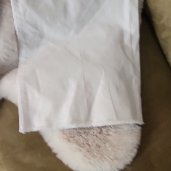 NWT NYDJ Crisp White Cropped Wide Leg  Jeans-Size 14 - Picture 4 of 5